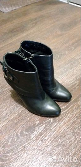 Кожаные Ботильоны, сапоги