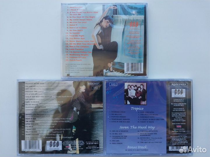 CD диски Pat Benatar