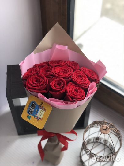 Букет цветов, розы с доставкой Тольятти