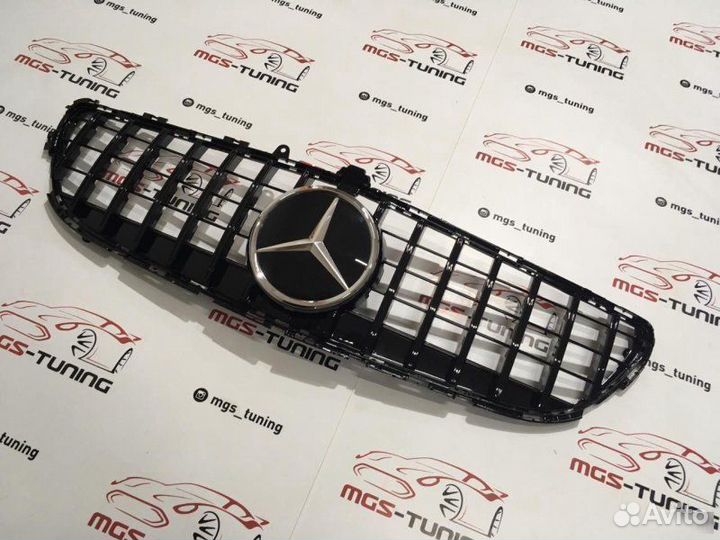 Решетка Mercedes CLS Black W218 GT 14-18