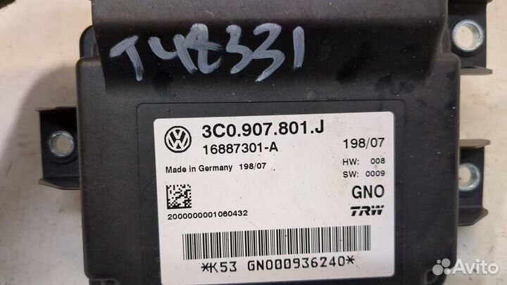 Блок управления стояночным тормозом Volkswagen Passat 6, 2007