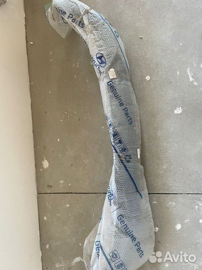 Накладка на задний бампер hyundai ix 35