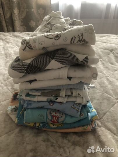 Вещи пакетом на мальчика 56-62