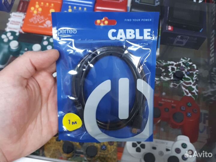 Кабель для PS3/PSP USB - Mini USB