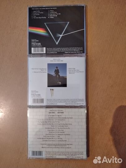 Три cd альбома Pink Floyd