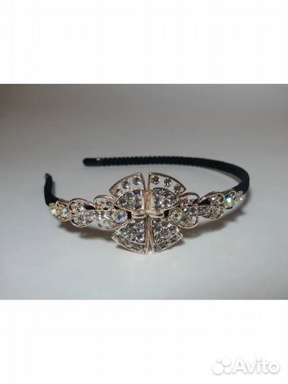 Ободок со стразами