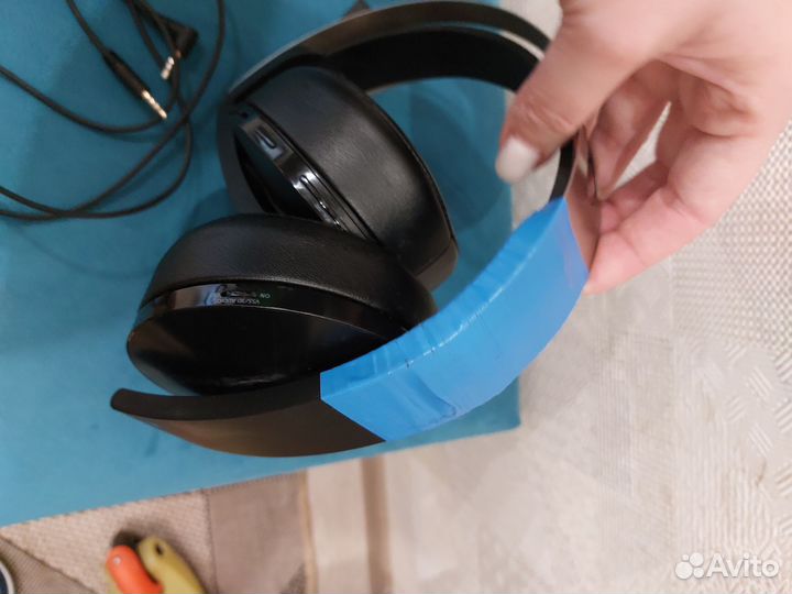 Наушнки Sony playstation wireless platinum