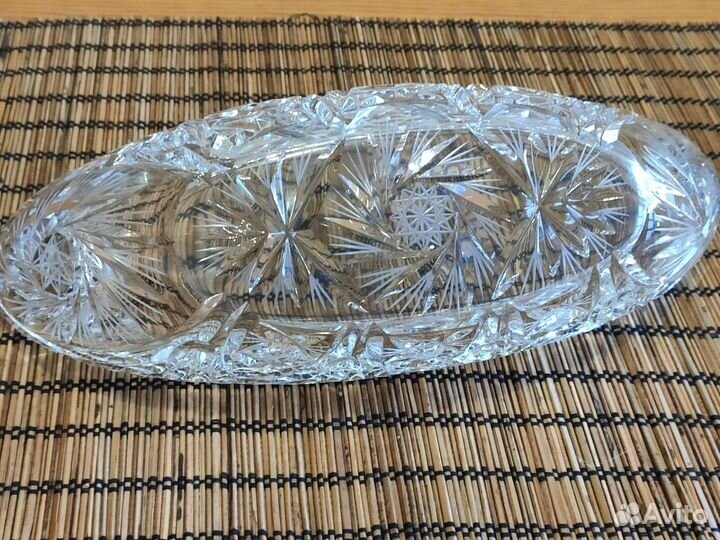 Ваза хрустальная СССР 30 см