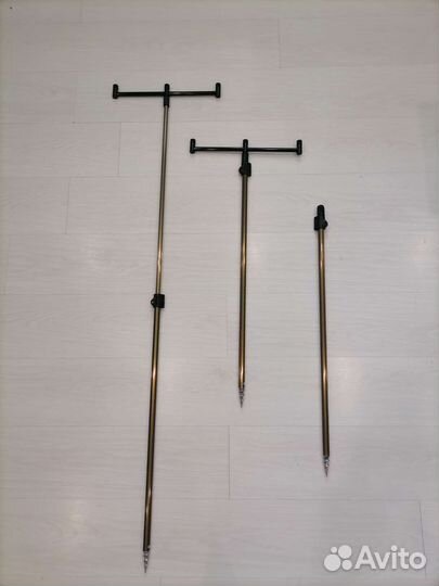 Подставка с бузбар на 2 удилища для Андрея