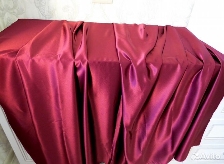 Ткань Шелковый креп-сатин Австрия ширина 1,5 м