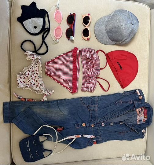 Детская одежда для девочек пакетом 1-3 года