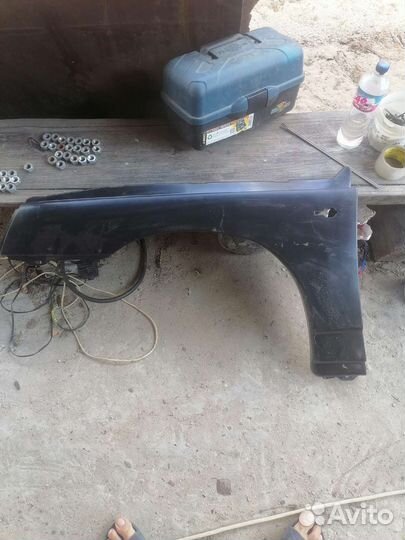 Крыло ваз 2112 переднее левое