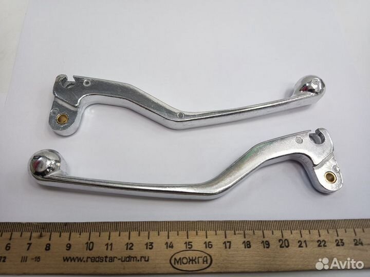 Ручки Ява тормоза и сцепления (пара) (рычаги)