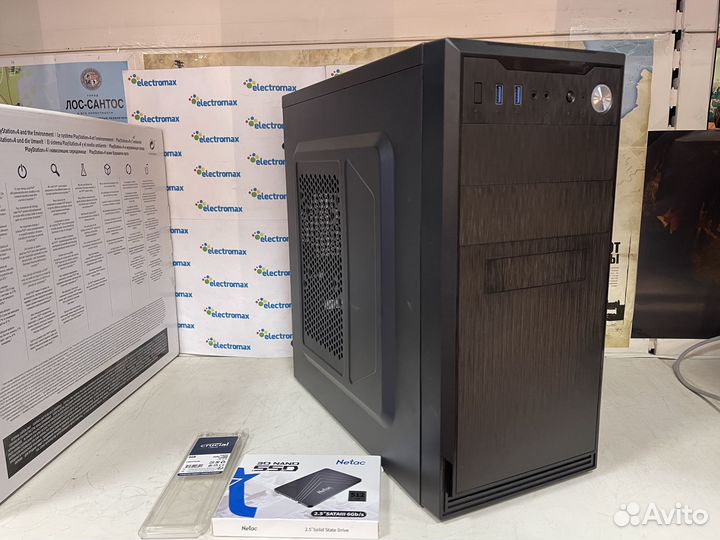 Пк для работы и игр Core i5-6400 / GT 1030 +16игр