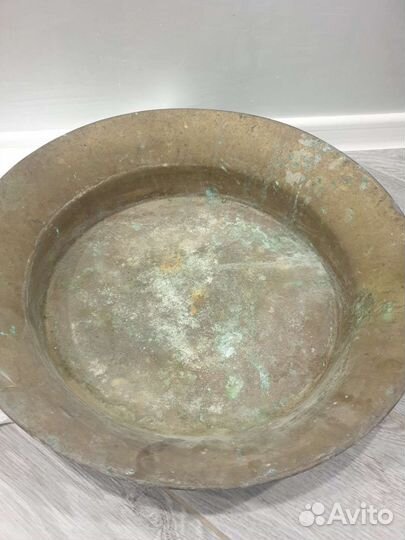 Таз латунный