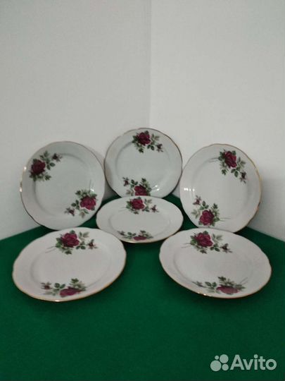 Тарелки десертные 6шт. Дулево