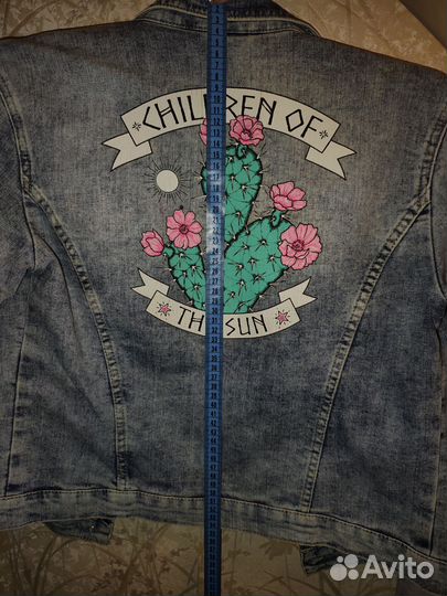 Джинсовая куртка детская