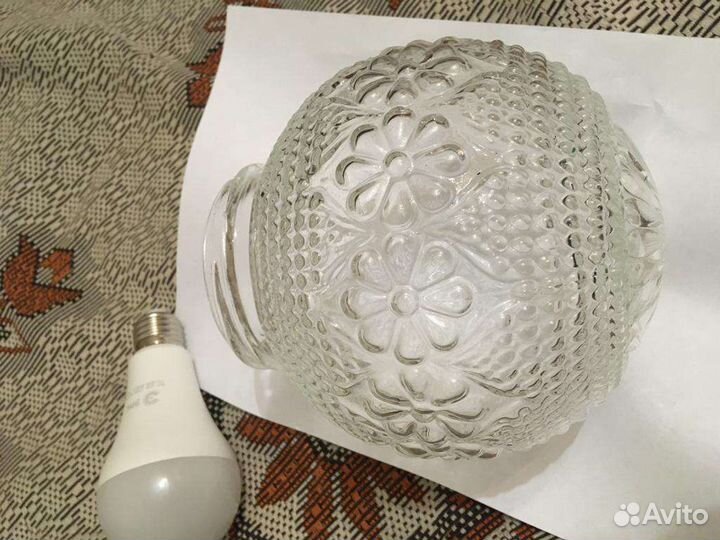 Плафон шар винтаж