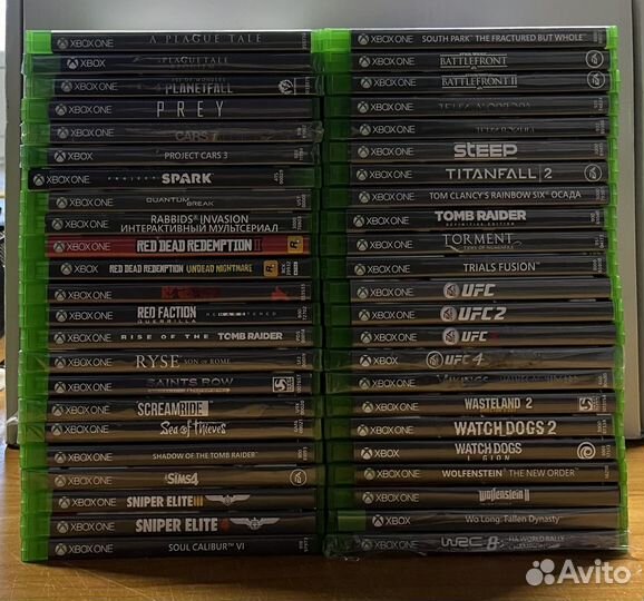 Игры для Xbox One и Series в ассортименте