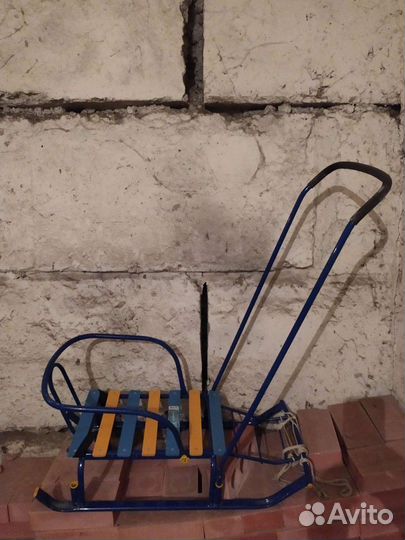 Детские зимние санки