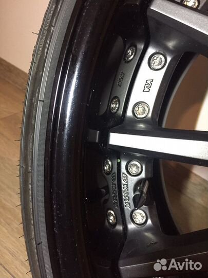 Work Gnosis GR201, R19, разношир с 255/30, 215/35