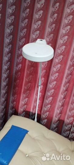 Кушетка для наращивания ресниц+ лампа