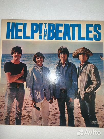 The Beatles(1964)help LP,пластинка, винил(Japan)