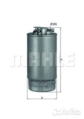 KL160/1 фильтр топливный BMW E39/E46/X5 2.0D-3