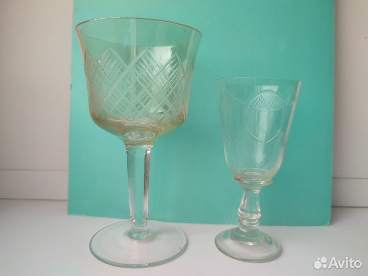 Бокалы, фужеры, СССР