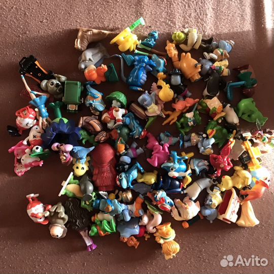 Игрушки из киндер сюрприз+ очень старые