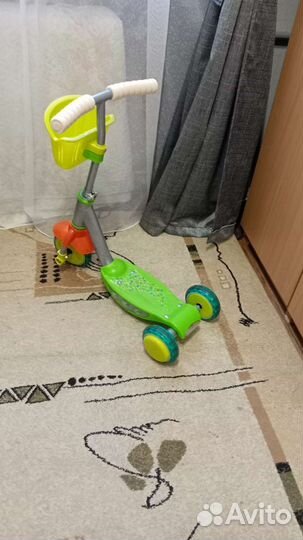 Самокат детский в отличном состоянии