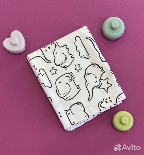 Пеленки трикотажные детские