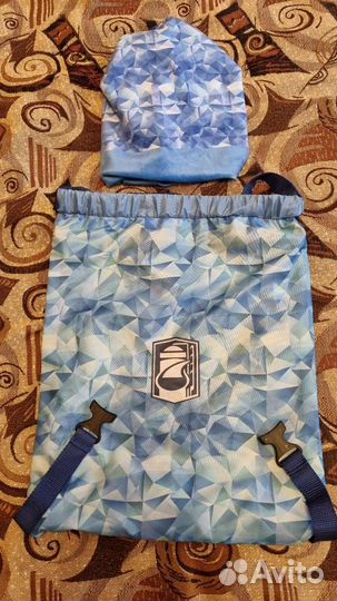 Комплект шапочка и рюкзачок