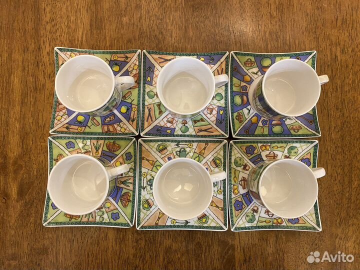 Кофейный сервиз Япония 6 пар