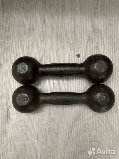 Гантели 2 кг