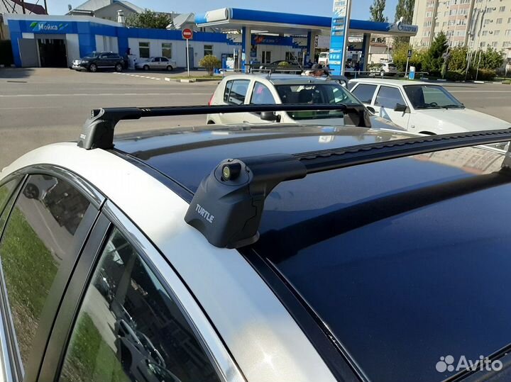 Багажник на рейлинги Turtle AIR 3, без выступов