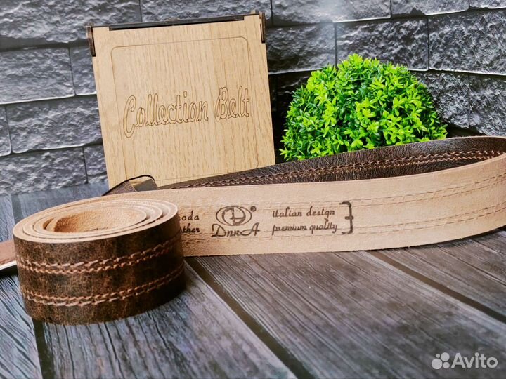 Ремень из натуральной кожи