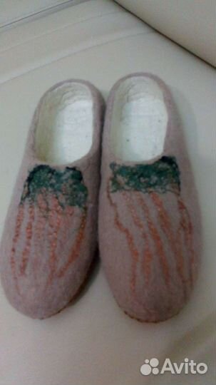 Тапочки эльфики валяные