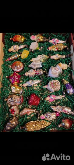 Елочные игрушки СССР