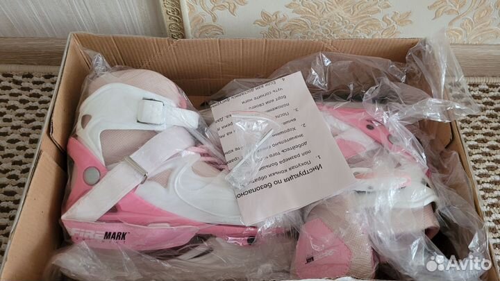 Коньки для девочки 33-37 размер