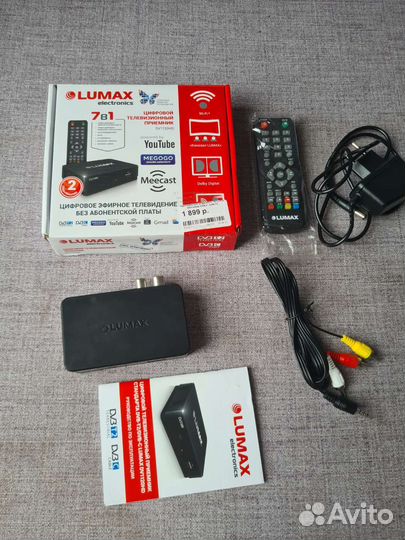 TV приставка Lumax 20 каналов