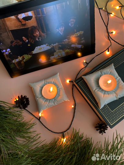 Подсвечник из гипса