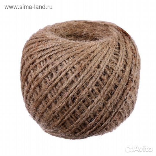 Шпагат джутовый банковский 100 м х 1,5 мм, devente