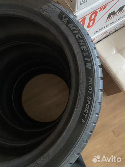 Диски MAK munchen R18 8j 5x120 на michelin PS 5