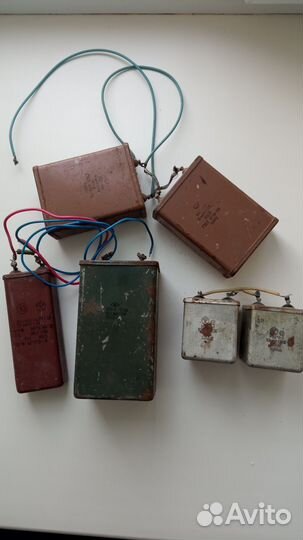 Конденсаторы пусковые, электролитические СССР