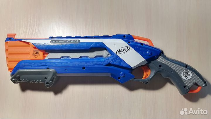 Бластер Nerf Roughcut 2x4