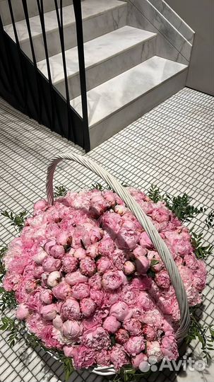 Букет пионов