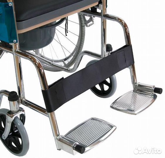 Кресло коляска инвалидная с туалетом FS681