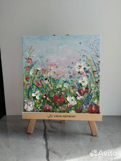 Картина маслом. Цветы