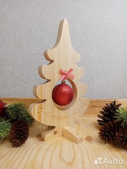 Декоративная интерьерная елочка